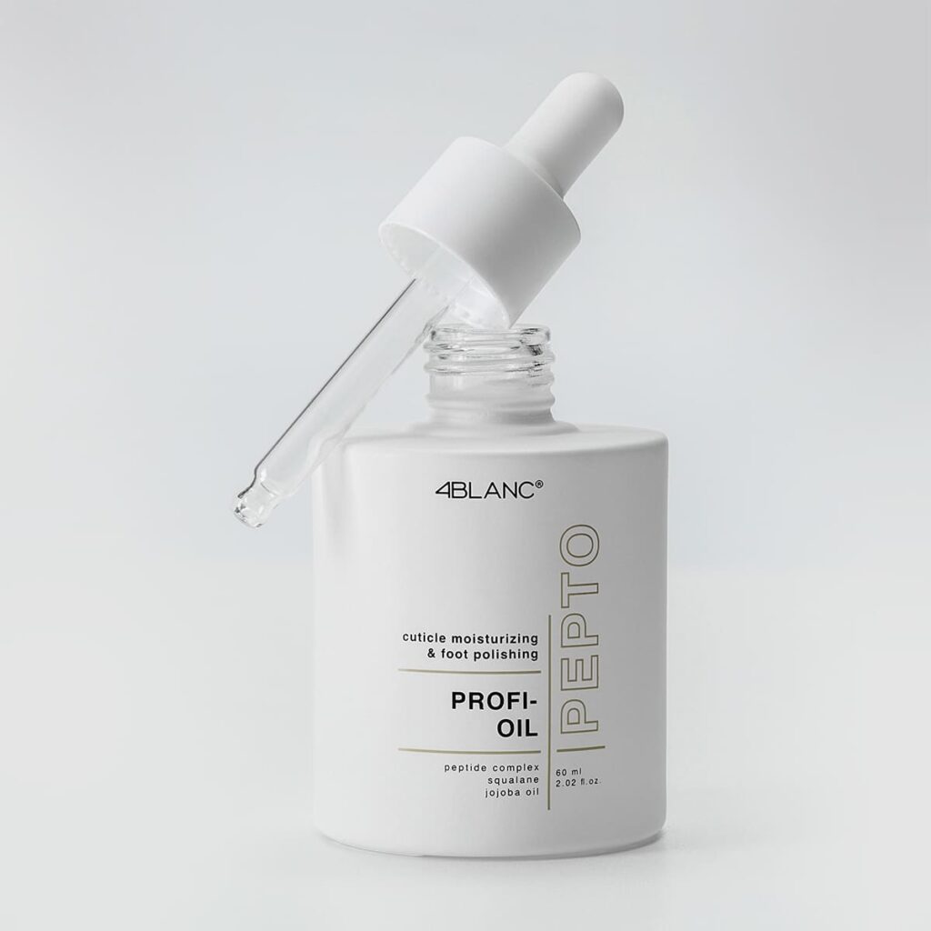 Пептидное масло для маникюра и педикюра 4BLANC-60мл-1
