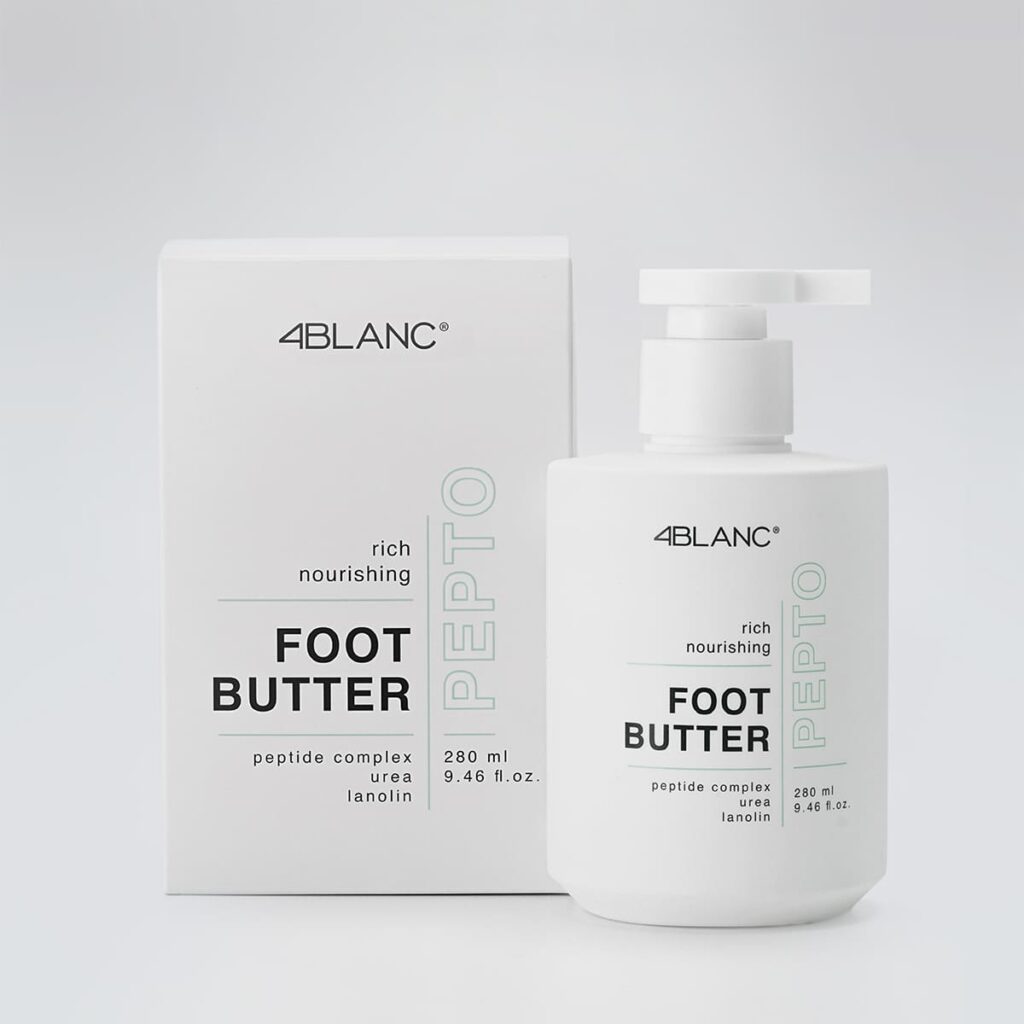 Пептидный крем-баттер для ног 4BLANC-280мл-1