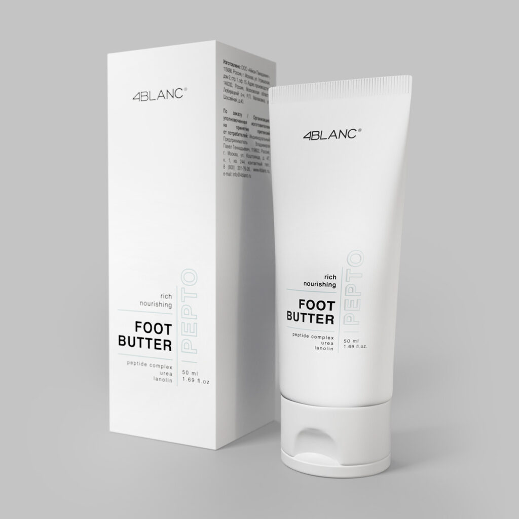 Пептидный крем-баттер для ног 4BLANC-50мл-4
